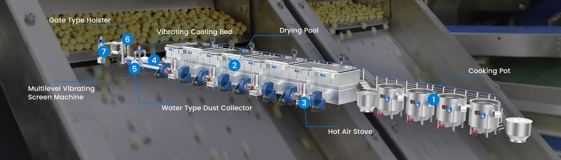 Continuous Nut Roasters