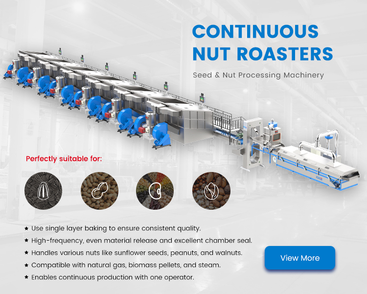 Continuous Nut Roasters