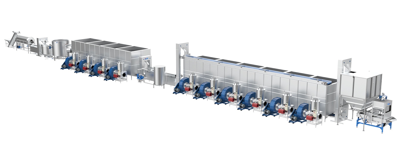 Peanut Roaster Production Line