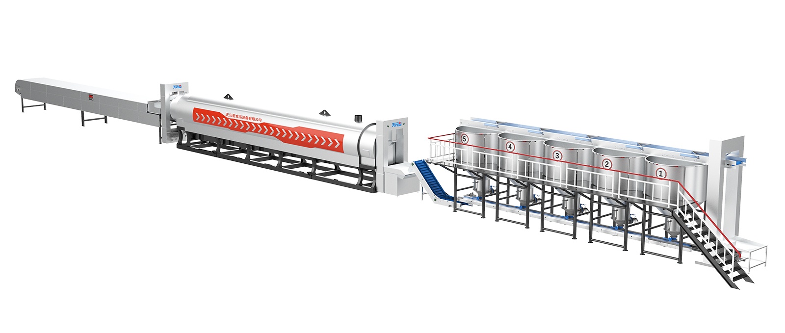 Automatic Roaster Production Line For All Kinds Of Beans