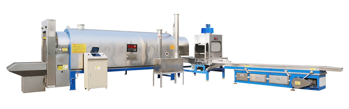 BGH150-C Model Automatic Roaster Production Line