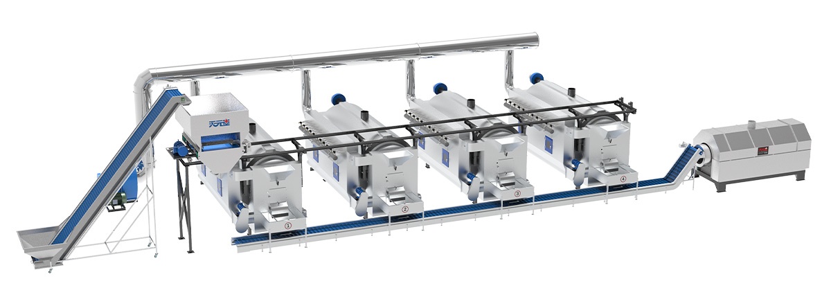 Peeling Sunflower Seeds Automatic Roaster Production Line R70